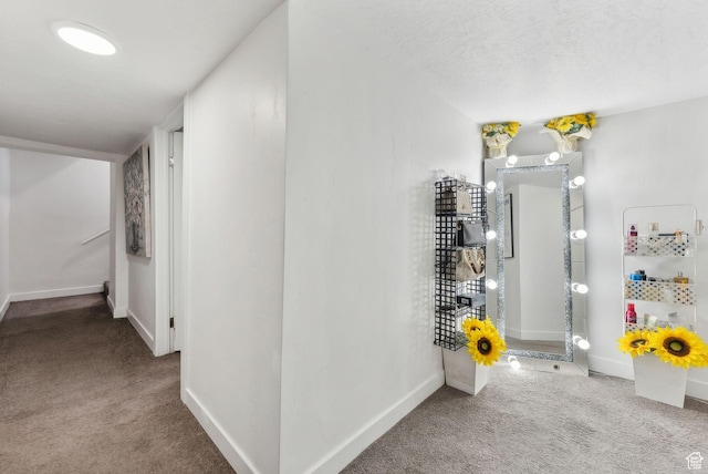 2977 S 8950 W, Magna, UT 84044 - hallway featuring carpet floors and a textured ceiling