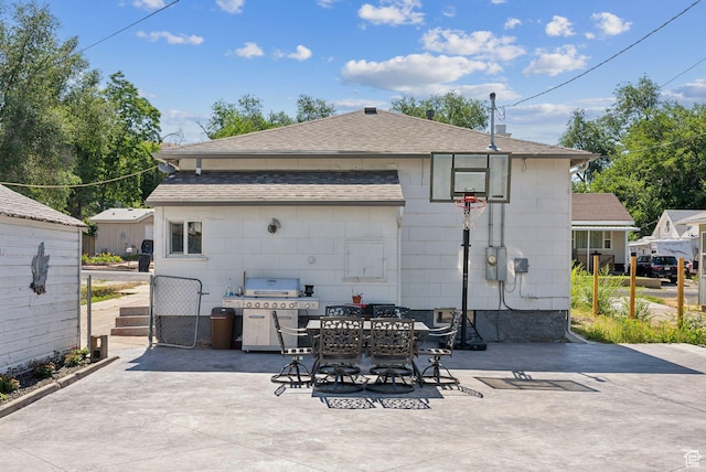 2977 S 8950 W, Magna, UT 84044 - rear view of property with a patio area