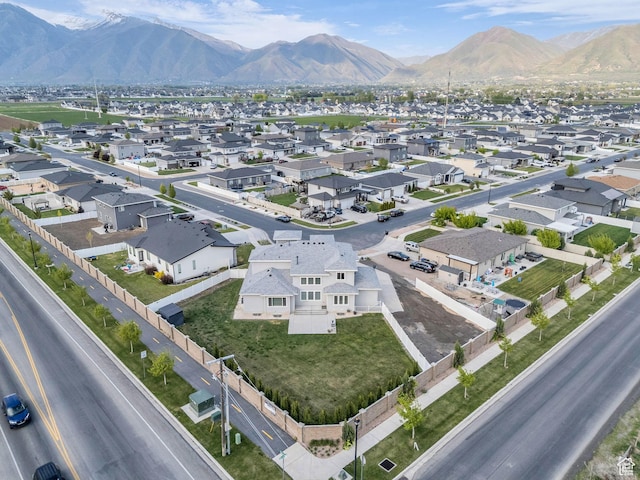 2562 E 80 S, Spanish Fork, UT 84660 - bird's eye view featuring a residential view and a mountain view