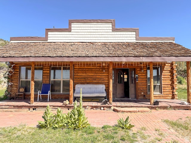 view of rear view of house