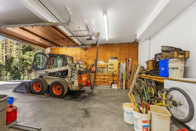9443 E Wild Clematis Ln Unit 1, Brighton, UT 84121 - garage featuring a garage door opener
