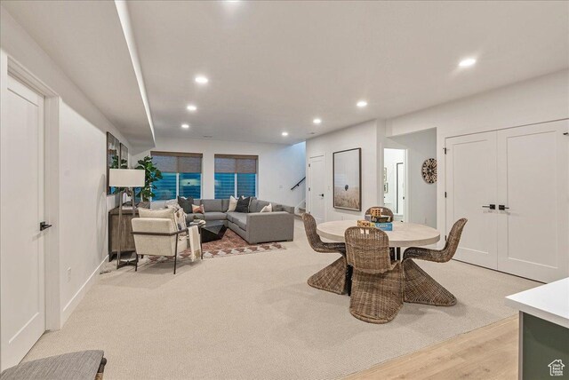 1901 S Sawmill Blvd E Unit 415, Heber City, UT 84032 - dining area with light hardwood / wood-style flooring