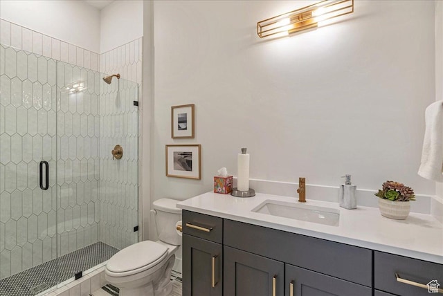 1901 S Sawmill Blvd E Unit 415, Heber City, UT 84032 - bathroom with vanity, toilet, and walk in shower
