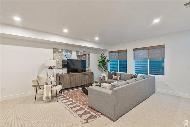 1901 S Sawmill Blvd E Unit 415, Heber City, UT 84032 - living room featuring light colored carpet