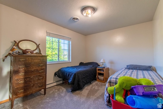 560 N 400 W, Smithfield, UT 84335 - carpeted bedroom featuring a baseboard radiator and visible vents