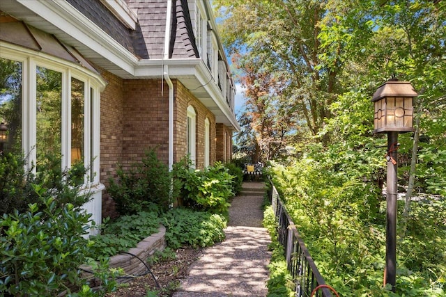 view of side of home