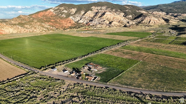 736 E Hatchery Rd, Bicknell, UT 84715 - drone / aerial view featuring a mountain view and a rural view