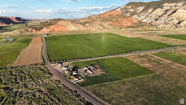 736 E Hatchery Rd, Bicknell, UT 84715 - bird's eye view with a mountain view and a rural view