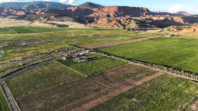 736 E Hatchery Rd, Bicknell, UT 84715 - aerial view featuring a mountain view and a rural view