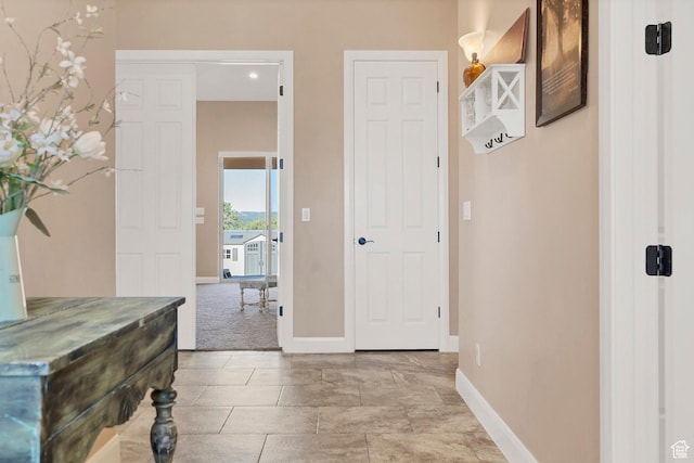 1536 S Cliff Dr, Apple Valley, UT 84737 - hall featuring light colored carpet