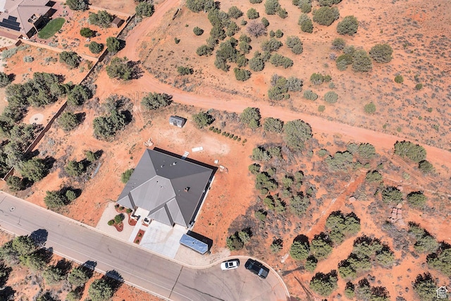 1536 S Cliff Dr, Apple Valley, UT 84737 - bird's eye view