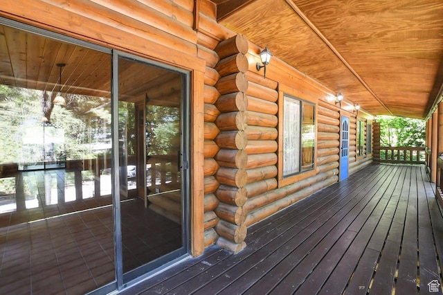 11996 S 3600 W, Riverton, UT 84065 - view of wooden terrace