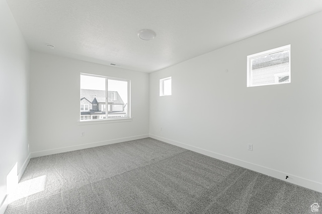 unfurnished room featuring carpet floors