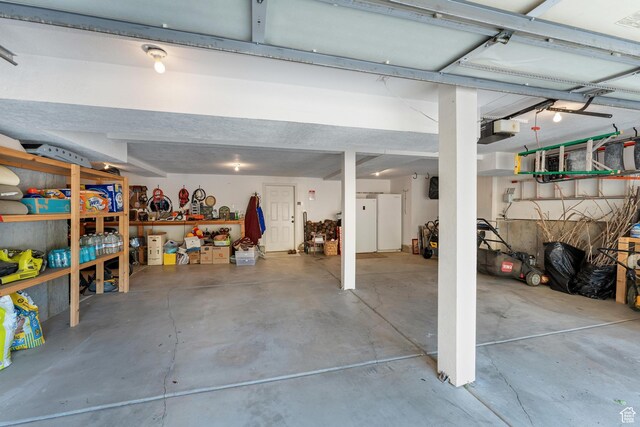 9065 Meadow Dr, Sundance, UT 84604 - garage with a garage door opener
