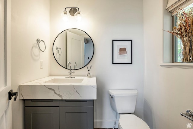 8389 N Pointe Dr, Park City, UT 84098 - half bath with toilet and vanity