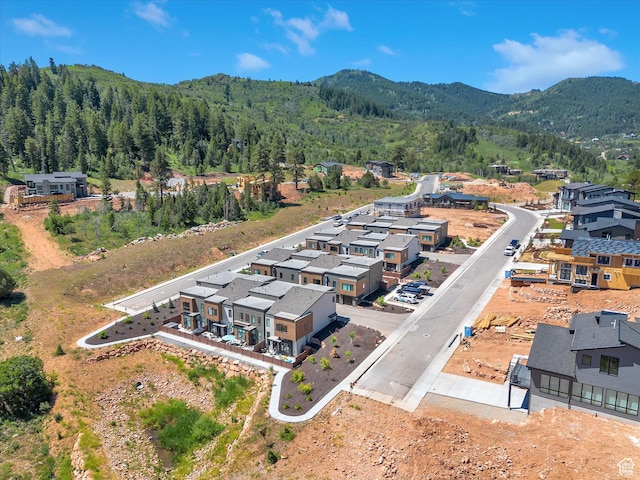 8257 N Sandalwood Ln, Park City, UT 84098 - bird's eye view featuring a mountain view