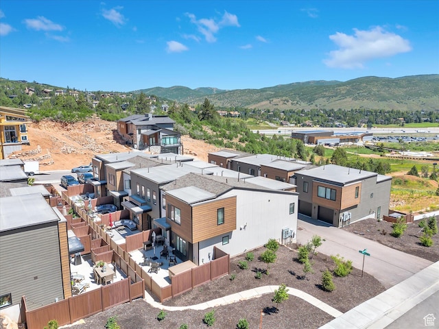 8257 N Sandalwood Ln, Park City, UT 84098 - bird's eye view featuring a mountain view