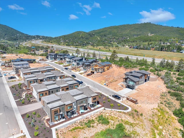 8257 N Sandalwood Ln, Park City, UT 84098 - aerial view with a mountain view