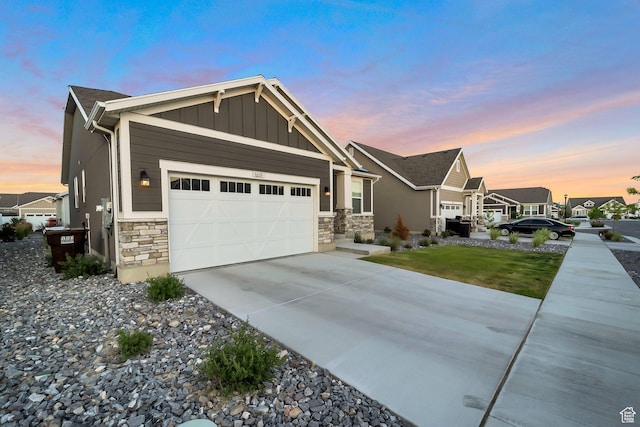 6618 N Furner Rdg, Eagle Mountain, UT 84005 - craftsman-style house with a garage