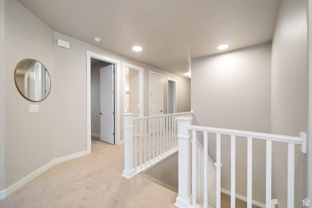 6618 N Furner Rdg, Eagle Mountain, UT 84005 - hallway with light colored carpet