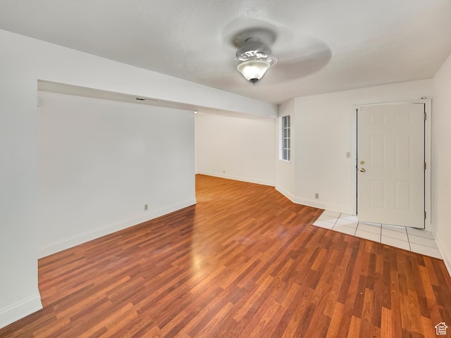 1227 Riverside Ave Unit 50, Provo, UT 84604 - empty room with hardwood / wood-style flooring and ceiling fan