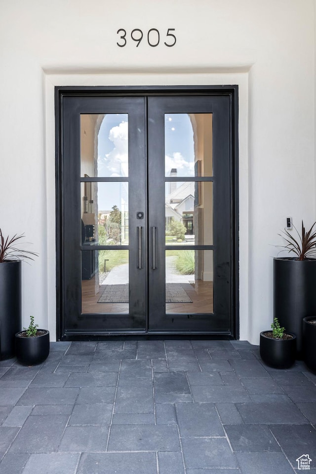3905 S Quarry Ridge Dr, St George, UT 84790 - doorway featuring french doors