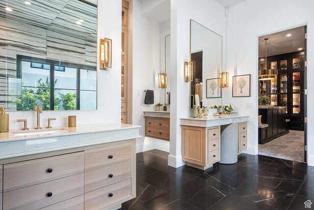 3905 S Quarry Ridge Dr, St George, UT 84790 - bathroom with vanity
