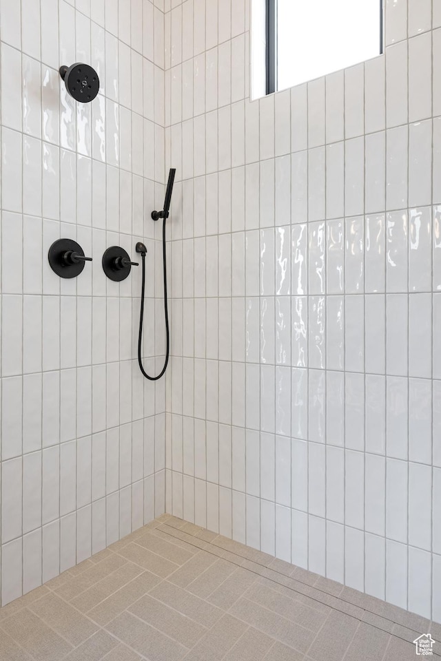 3905 S Quarry Ridge Dr, St George, UT 84790 - bathroom with a tile shower