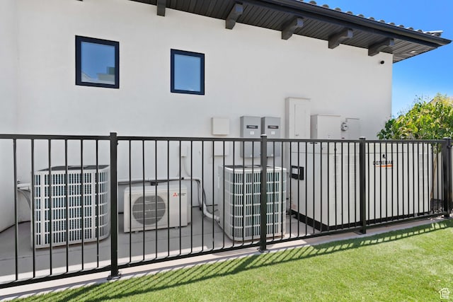 3905 S Quarry Ridge Dr, St George, UT 84790 - exterior space with cooling unit and ac unit