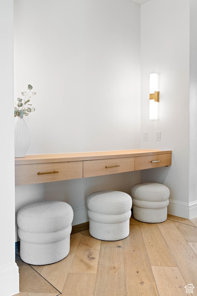 3905 S Quarry Ridge Dr, St George, UT 84790 - bathroom with hardwood / wood-style floors