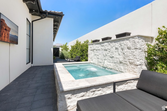 3905 S Quarry Ridge Dr, St George, UT 84790 - view of pool featuring a patio
