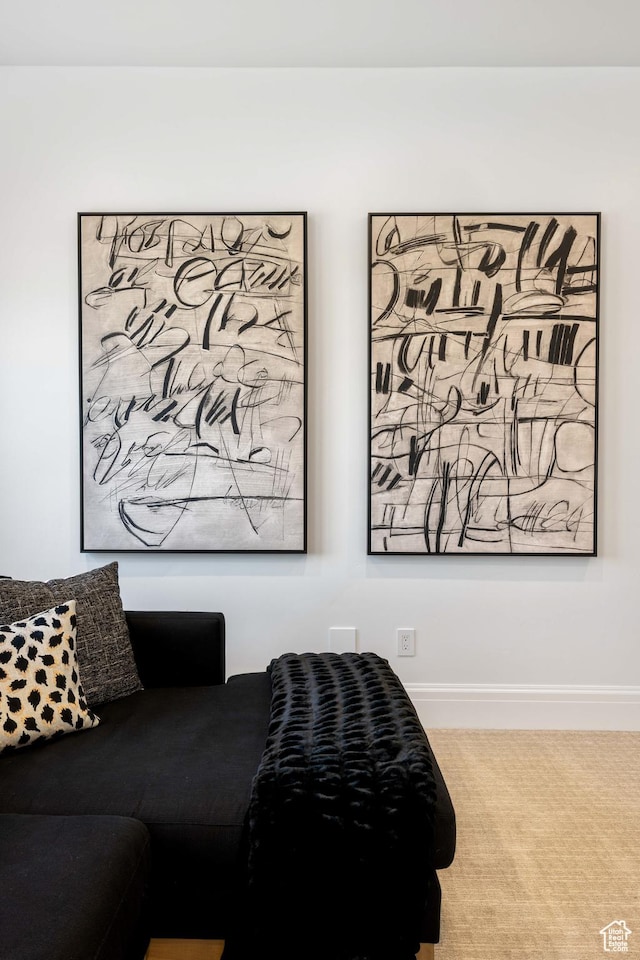 3905 S Quarry Ridge Dr, St George, UT 84790 - living room featuring carpet floors