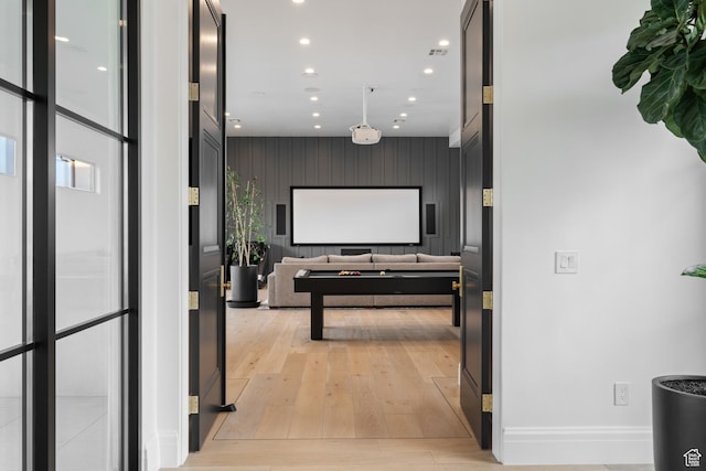 3905 S Quarry Ridge Dr, St George, UT 84790 - corridor featuring light wood-type flooring