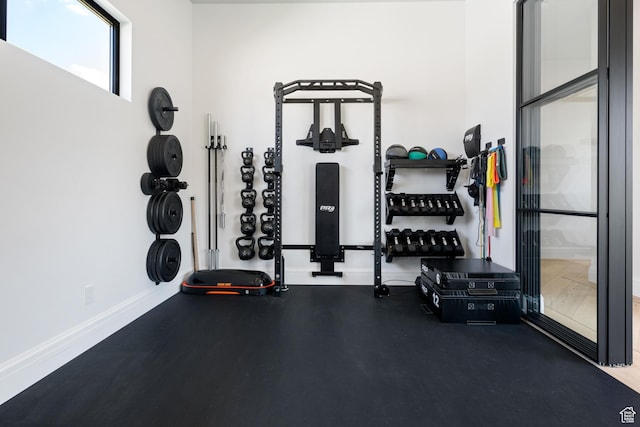3905 S Quarry Ridge Dr, St George, UT 84790 - view of exercise room