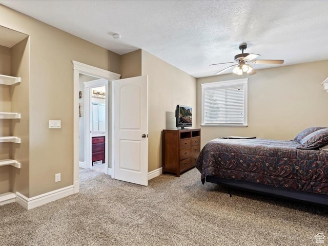 898 E 260 N, Hyde Park, UT 84318 - carpeted bedroom with ceiling fan and a textured ceiling