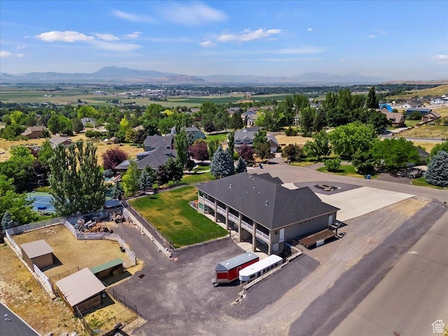 898 E 260 N, Hyde Park, UT 84318 - birds eye view of property featuring a mountain view