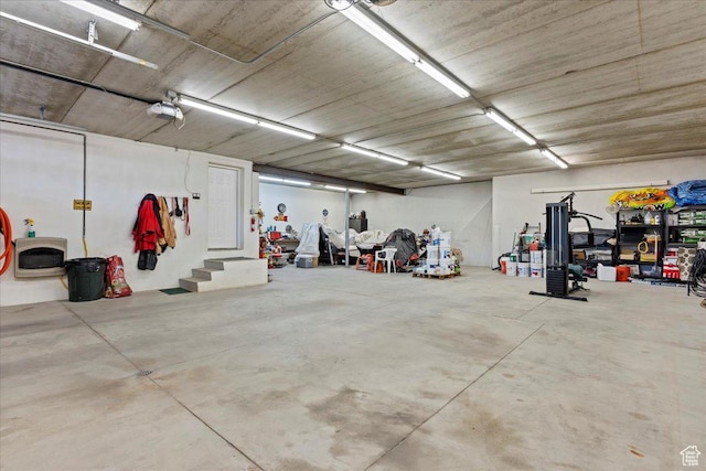 898 E 260 N, Hyde Park, UT 84318 - garage featuring a garage door opener