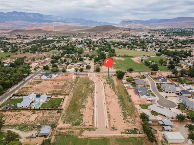 671 S 840 W, Hurricane, UT 84737 - bird's eye view featuring a mountain view