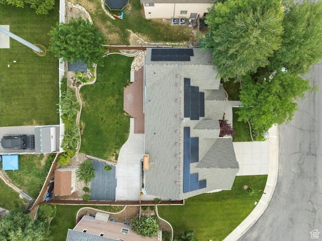 aerial view