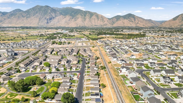 1662 E Ridgefield Rd, Spanish Fork, UT 84660 - birds eye view of property featuring a mountain view