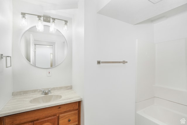 1662 E Ridgefield Rd, Spanish Fork, UT 84660 - bathroom with shower / bath combination and vanity