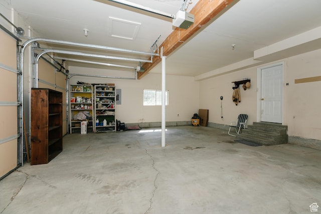 596 Eagle Dr, Preston, ID 83263 - garage featuring a garage door opener