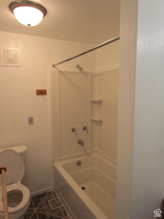 6528 S Rogers Dr, West Valley City, UT 84118 - bathroom featuring tile patterned flooring and toilet