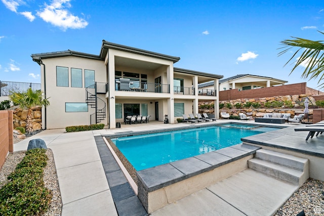 6026 S Zen Trail Way, St George, UT 84790 - view of pool with a patio area