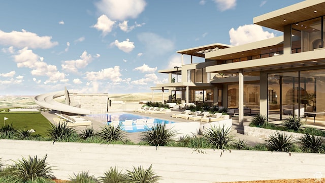 1272 N Hillside Way, Santa Clara, UT 84765 - view of pool