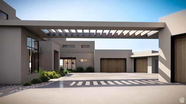 1272 N Hillside Way, Santa Clara, UT 84765 - view of patio / terrace featuring a garage