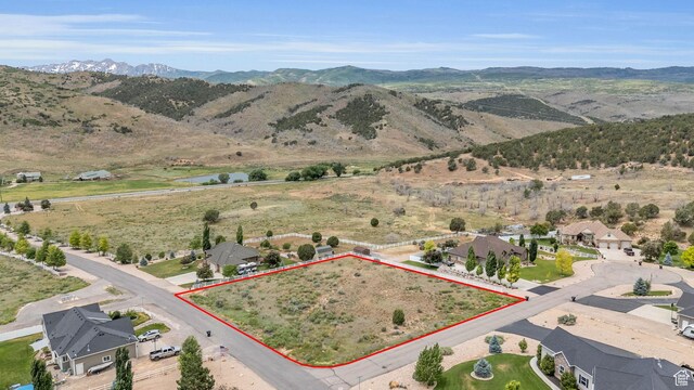 19680 S Lariat, Birdseye, UT 84629 - bird's eye view featuring a mountain view