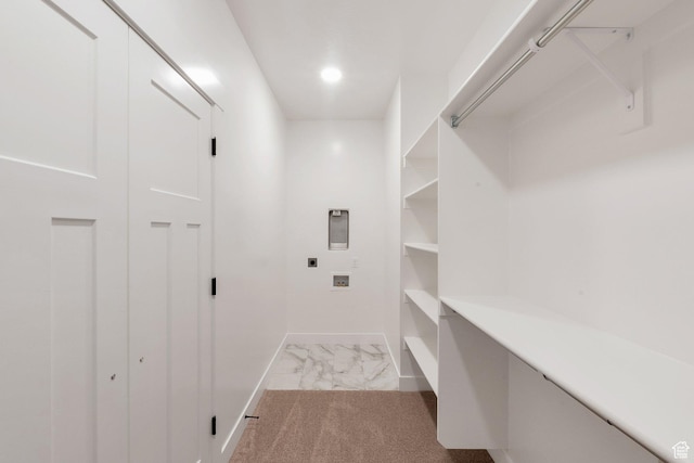 9829 N Aaron Ave Unit 213, Eagle Mountain, UT 84005 - walk in closet with light carpet