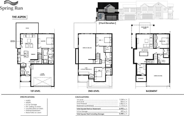 9829 N Aaron Ave Unit 213, Eagle Mountain, UT 84005 - floor plan