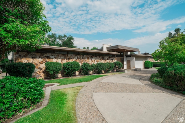 975 N 1600 E, Logan, UT 84321 - view of front of house with an attached garage and concrete driveway